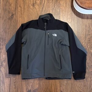 The North Face Men's Black and Dark Gray Performance Jacket